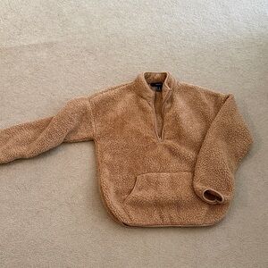 Forever 21 Tan Teddy Jacket